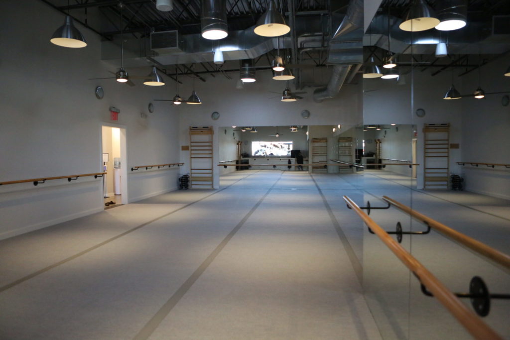 Barre studio at the Bar Method in Closter