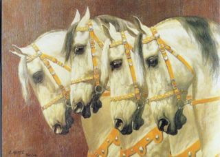 four horses